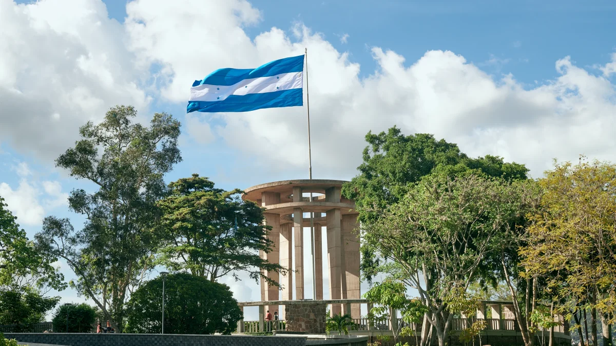 Bandera Nacional De Honduras Pabell N Y S Mbolo Patrio Redhonduras