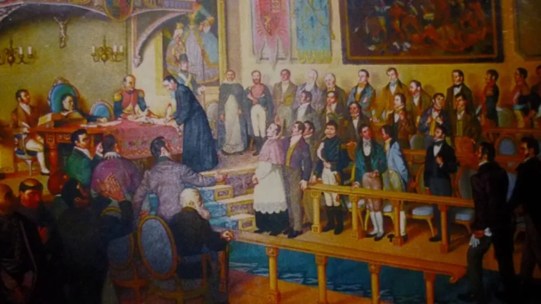 Arrival of the Declaration of Independence in Honduras