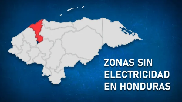 Zonas de Honduras sin electricidad este Viernes 22 de Octubre de 2021