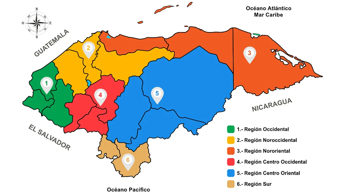 Geografía –  - El referente de Honduras