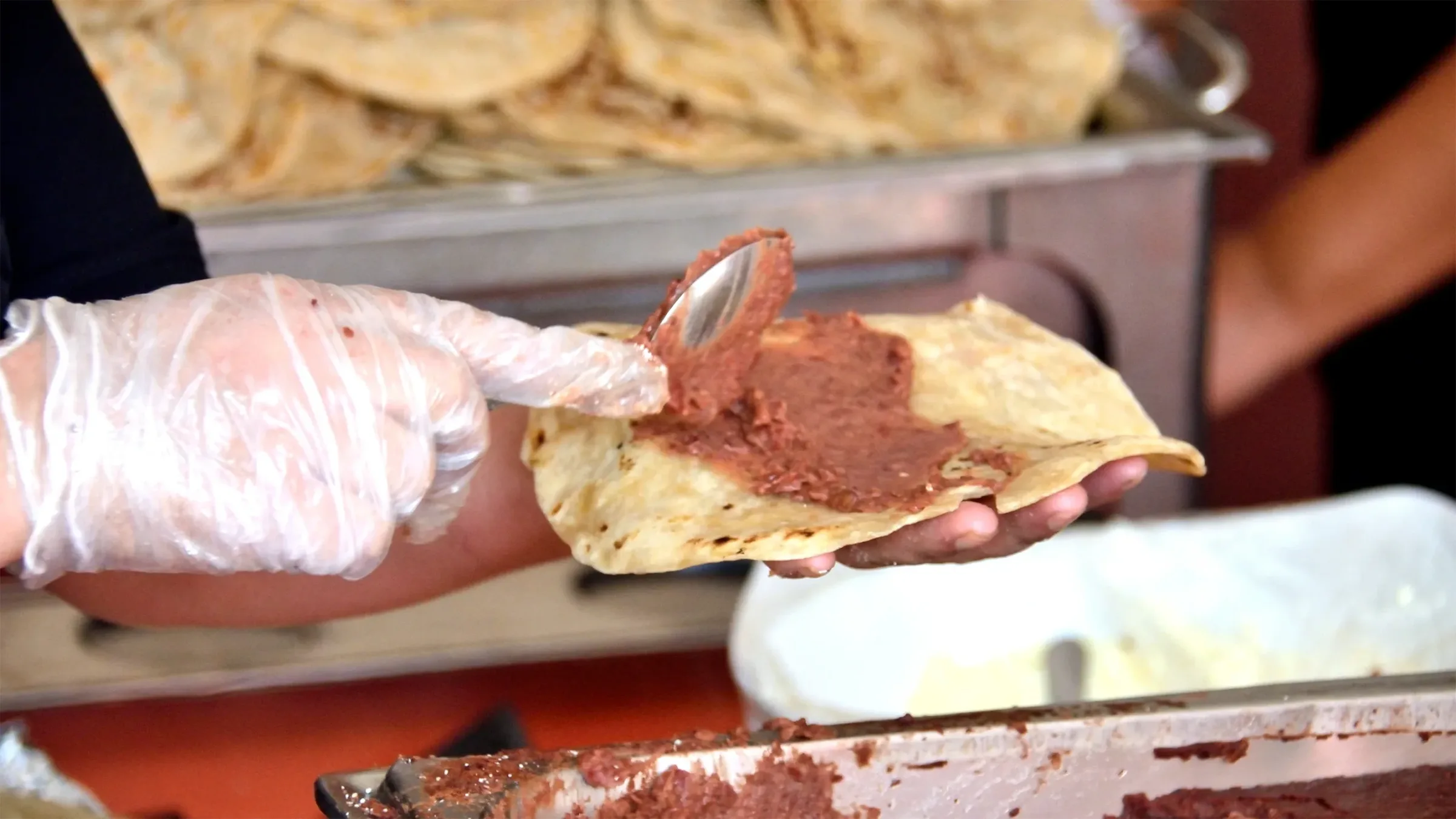 Receta para preparar Baleadas