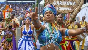 The Garifuna ethnic group in Honduras