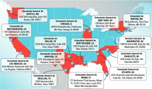 Consulados de Honduras en Estados Unidos