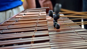 Marimba, musical instrument from Honduras