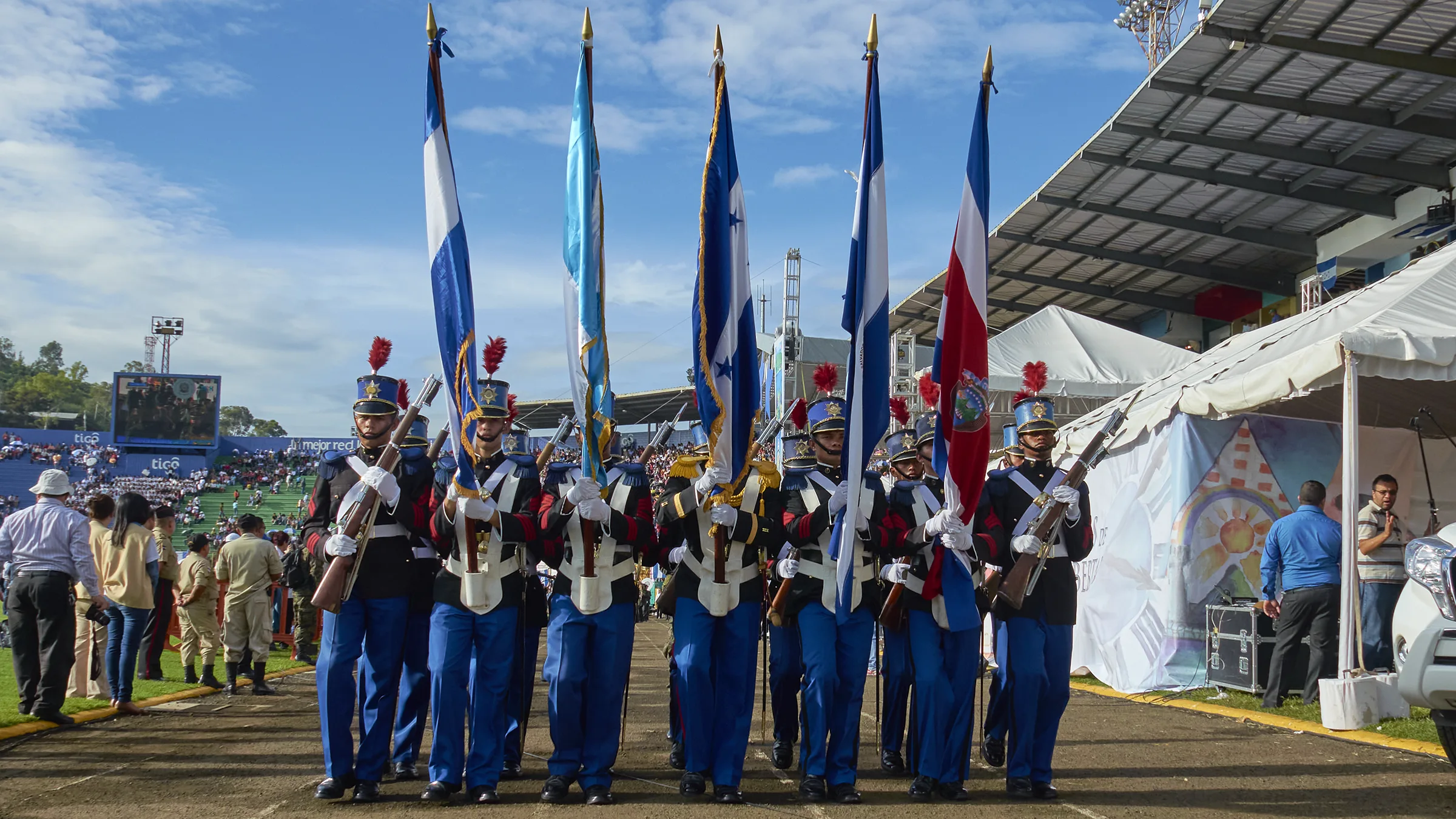 Protocolo y Uso de la Bandera Nacional de Honduras