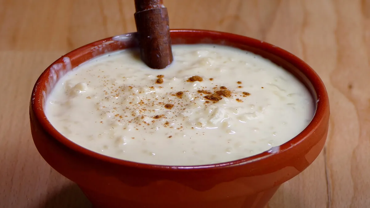 How to prepare the rice pudding dessert